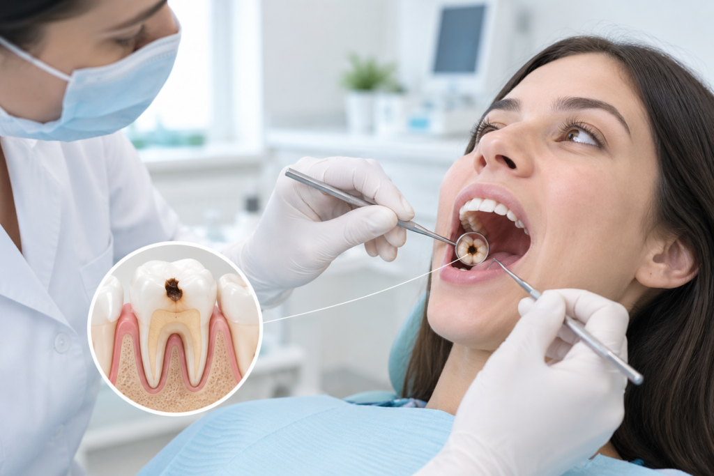 paciente con caries